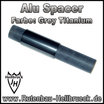 Alu Spacer - Farbe: Grey Titanium